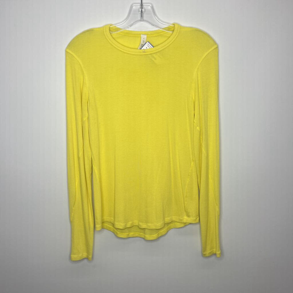 Lululemon Athletic Tops M (8) Yellow