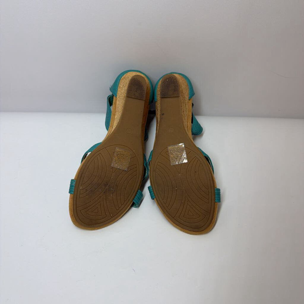 Patrizia Shoes 40/9 Teal/Sparkle