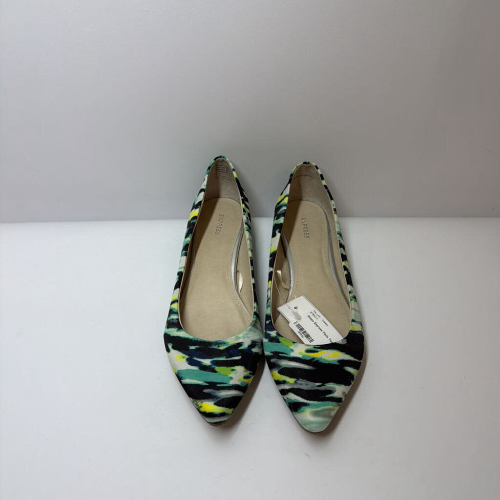 Express Shoes 9 Teal/Black