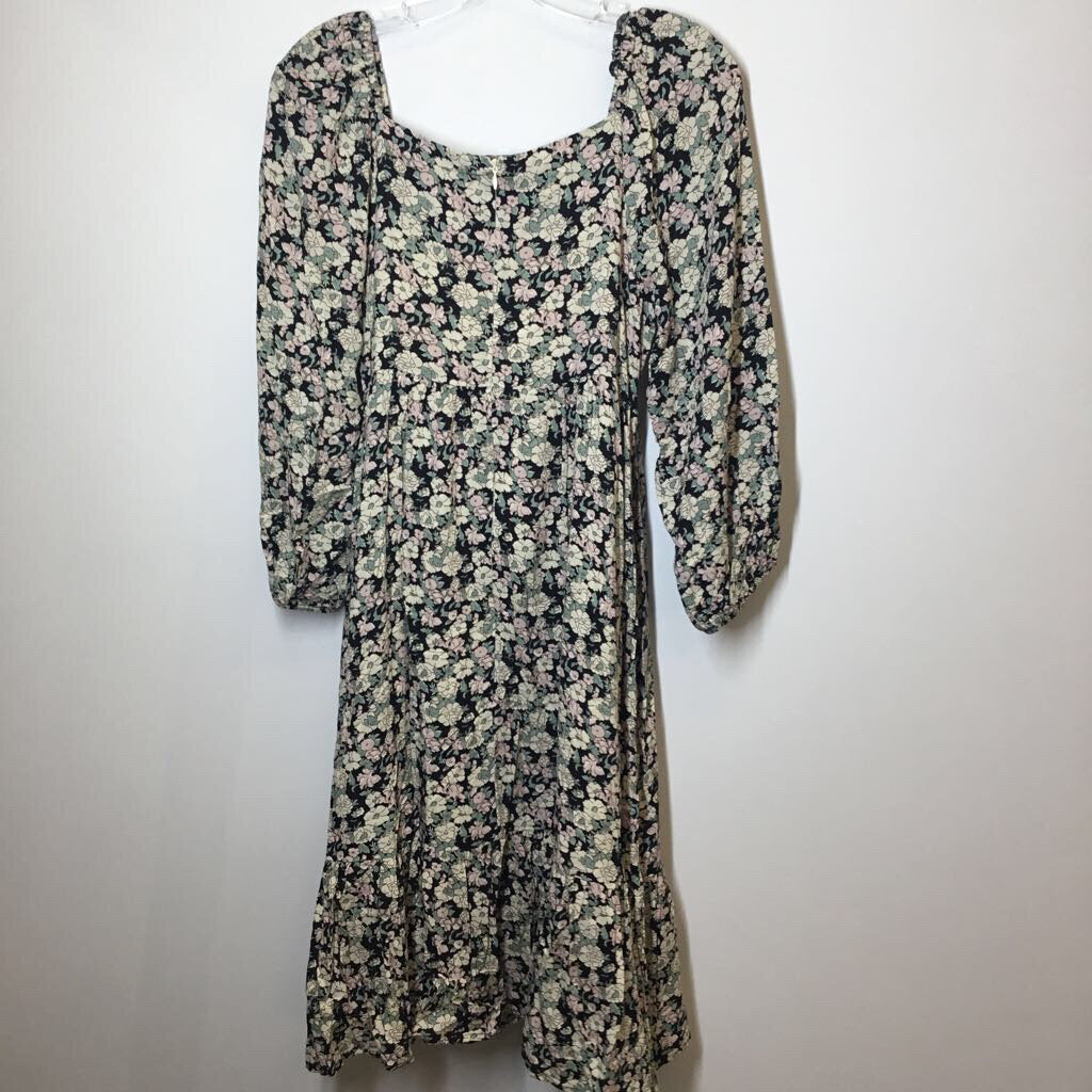 Millibon Dress S Black/Floral