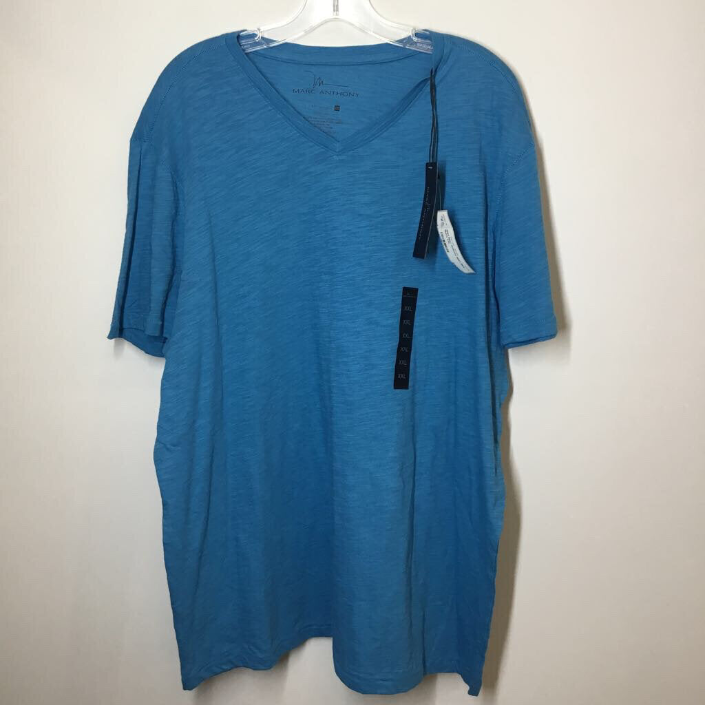 Marc Anthony Shirt Men's XXL Blue