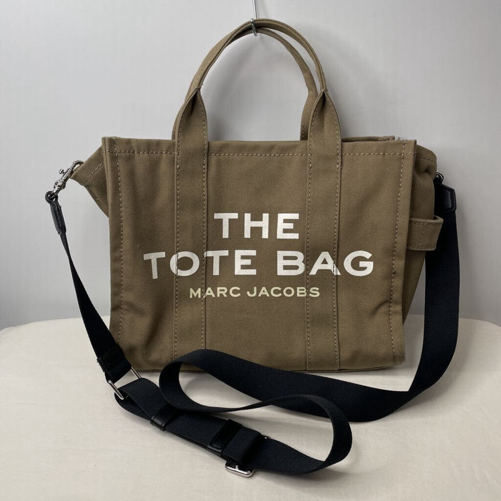 Marc Jacobs Purses Slate Green Canvas