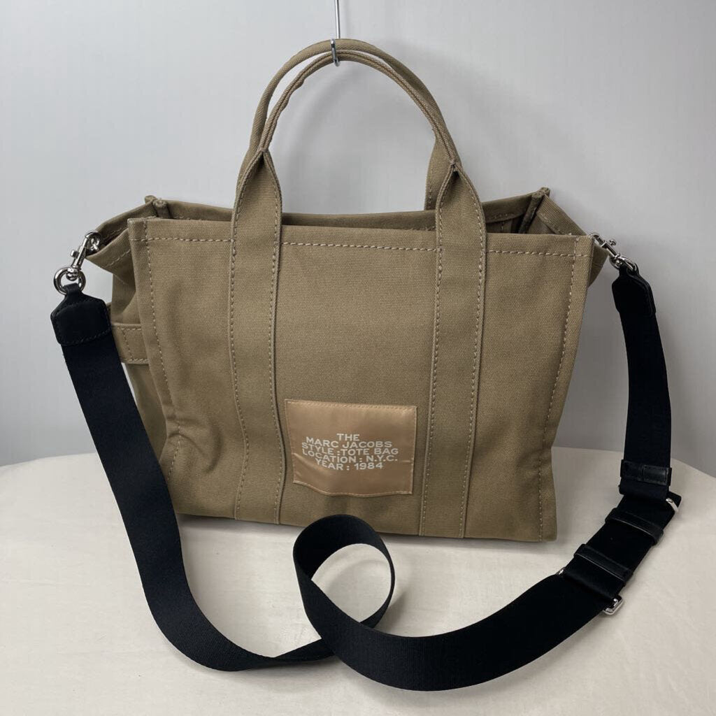 Marc Jacobs Purses Slate Green Canvas