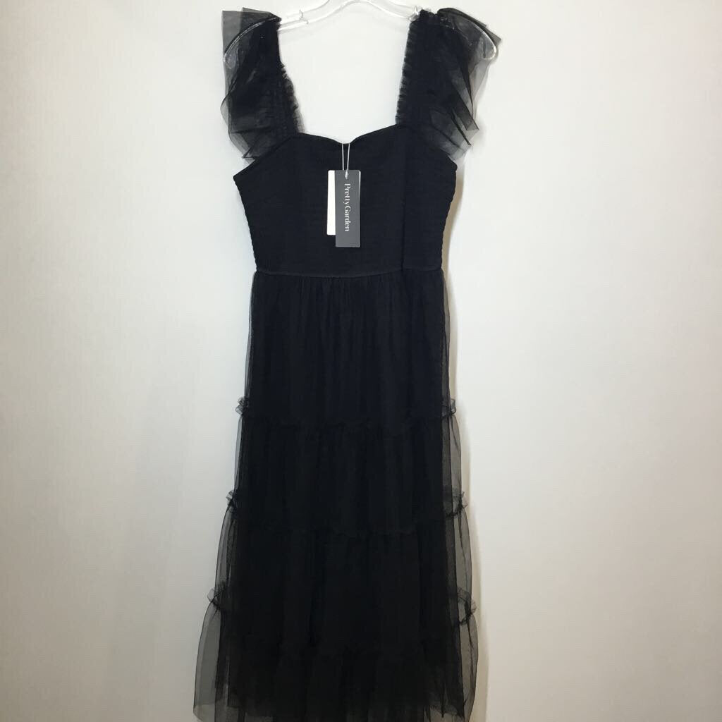 Pretty Garden Dress M Black