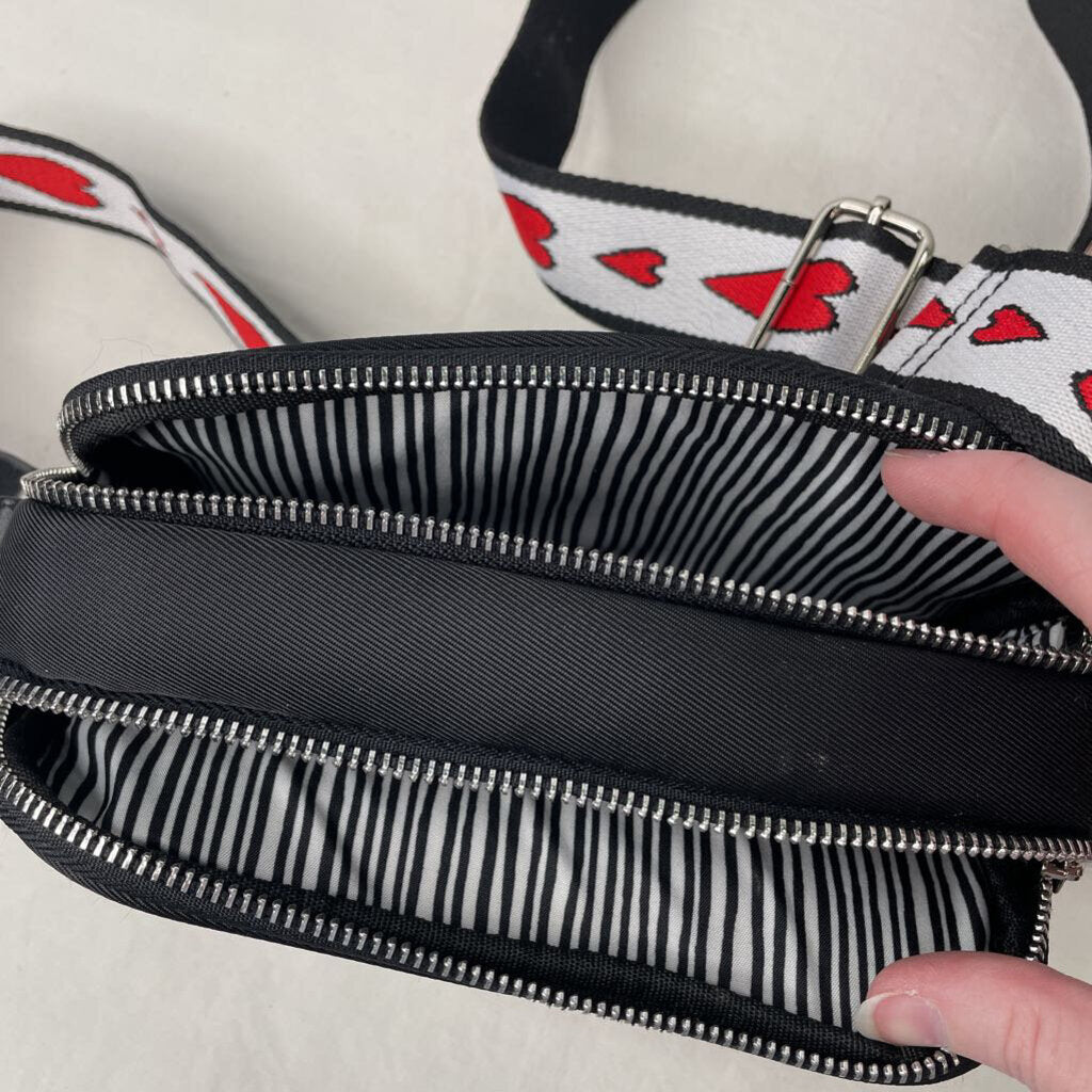 Brighton Purses Black/White/Red
