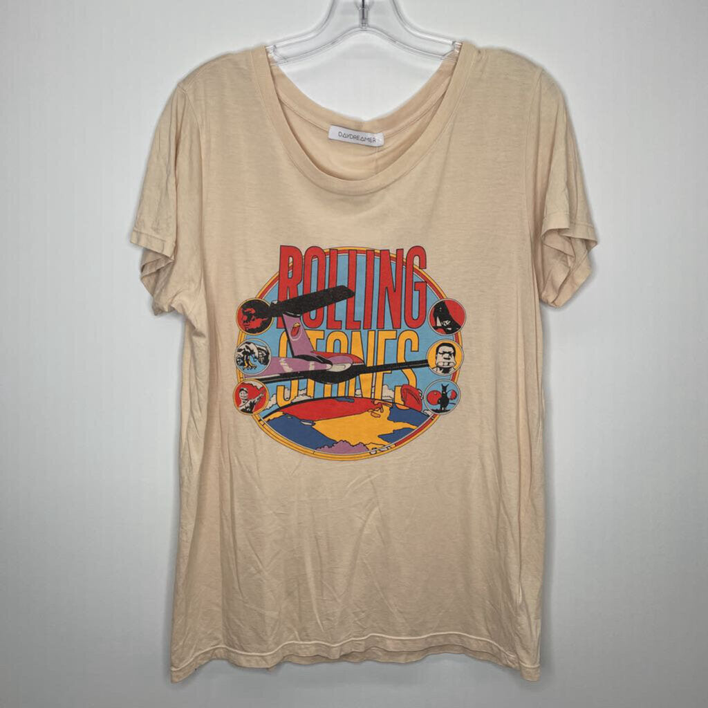 Daydreamer Shirt M Cream/Rolling Stones