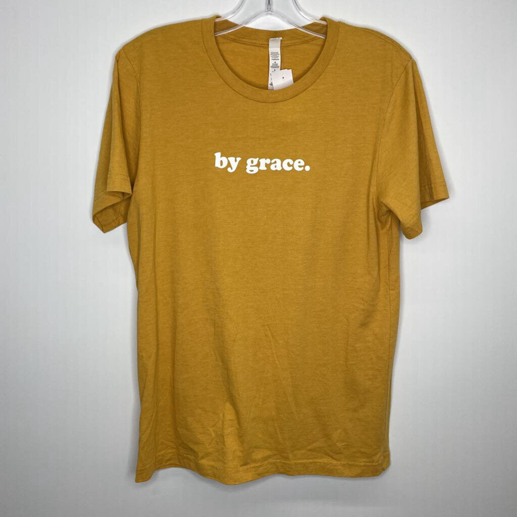 Canvas Shirt Unisex M Mustard/by grace