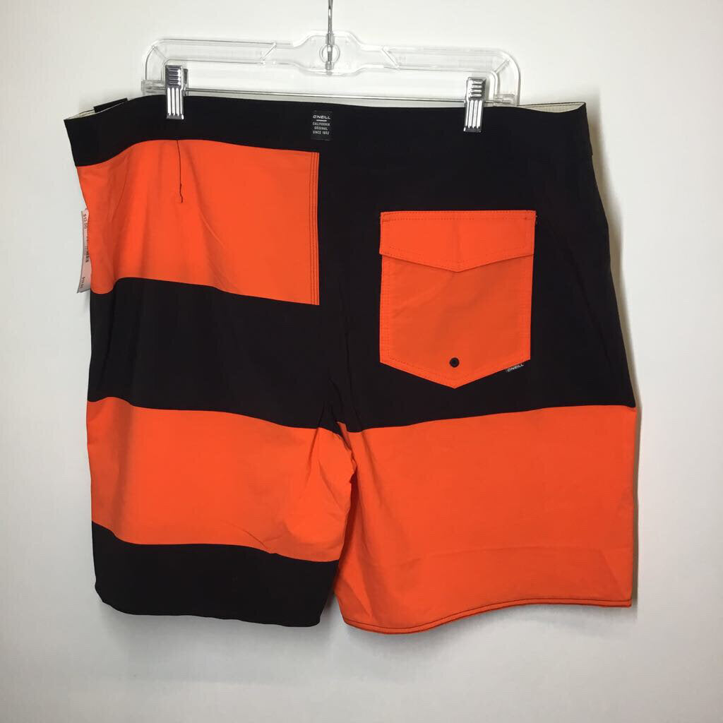 O'Neill Swim Wear Men's 40/XL Orange/Black