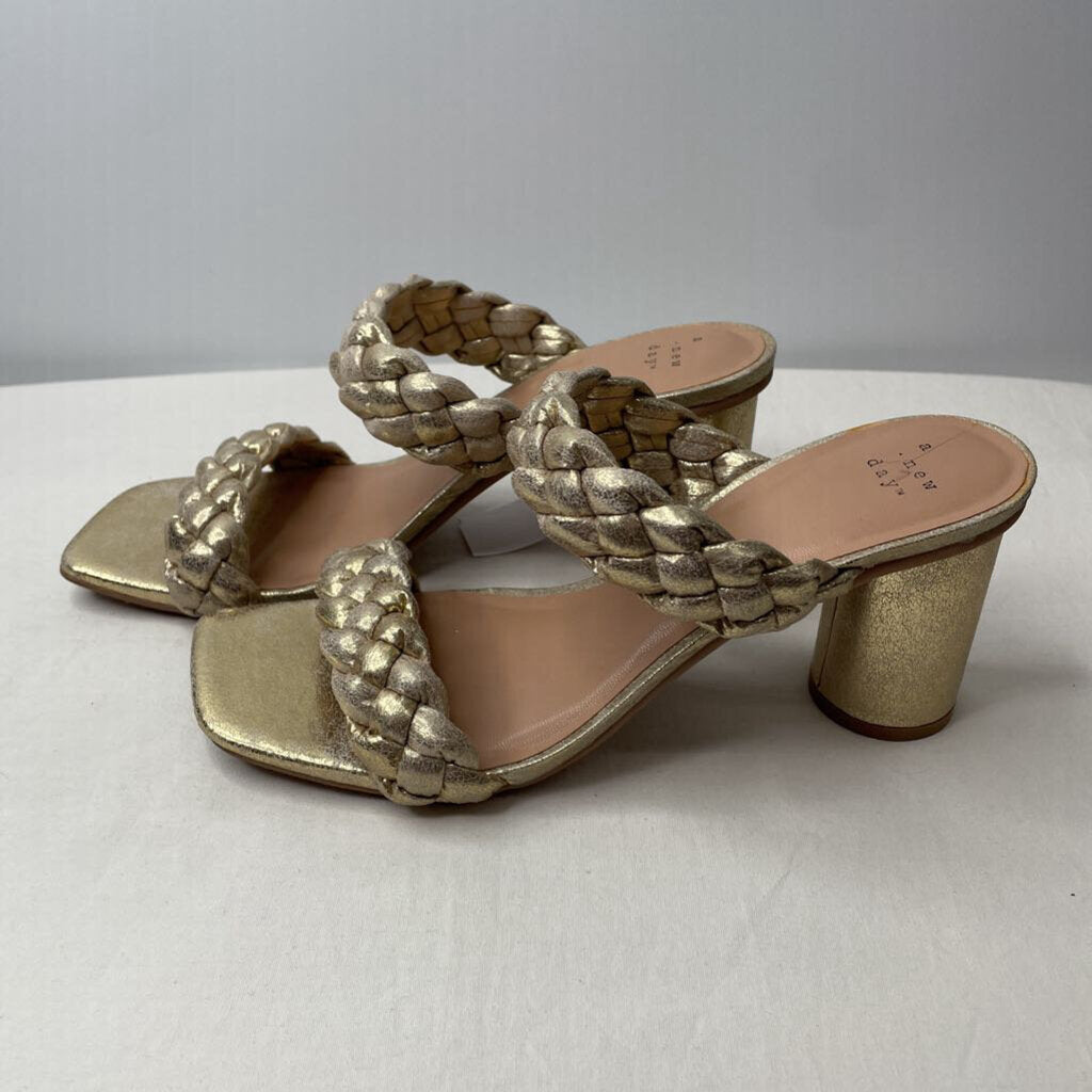 A New Day Sandals 9 Gold