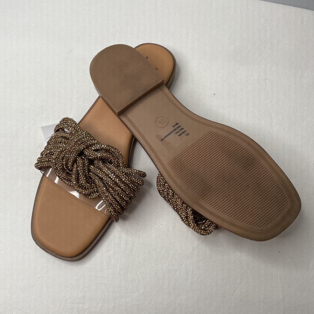 A New Day Sandals 8.5 Bronze