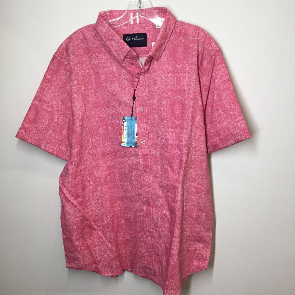 Robert Graham Button Down Men's 3XL Pink