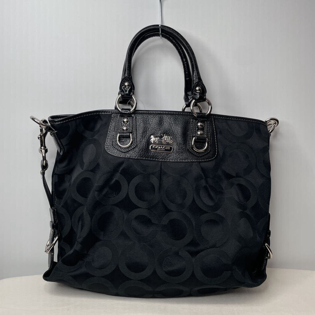 Coach Purses Large Shoulder Bag Black