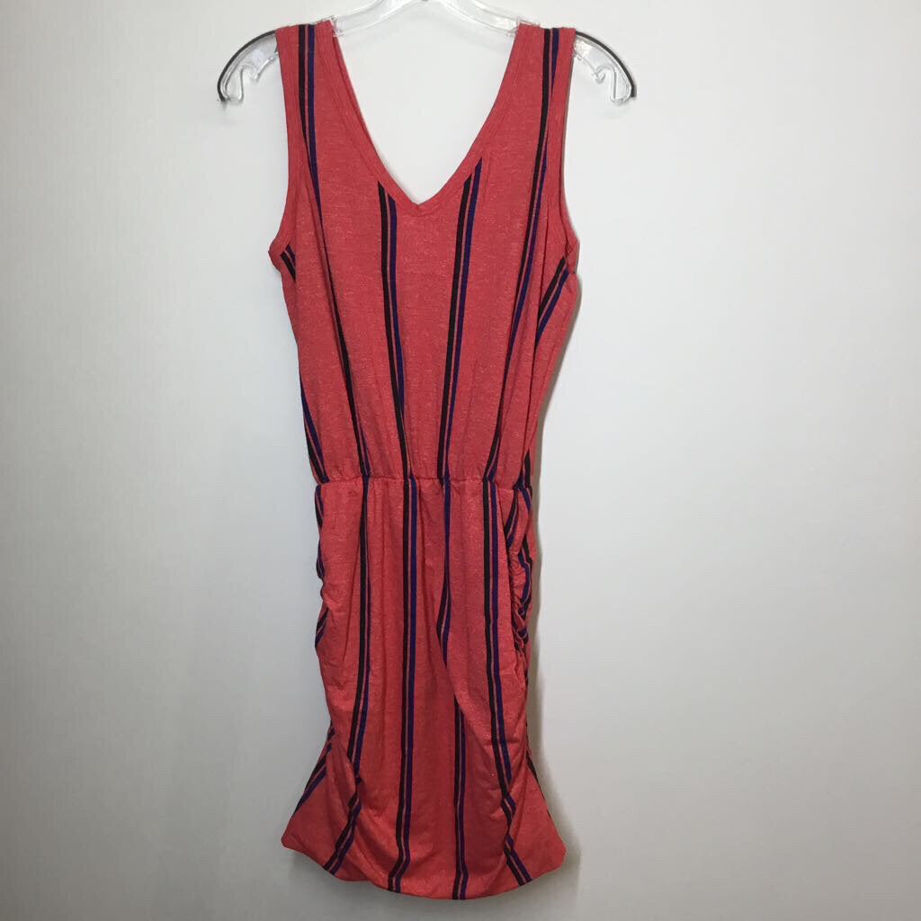 Sundry Dress S Red/Stripes