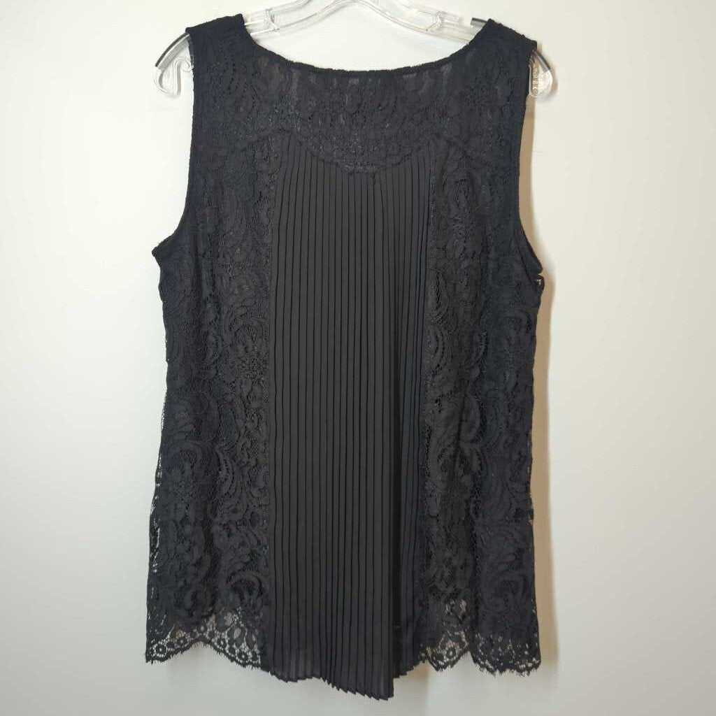 White House Black Market Tank M Black