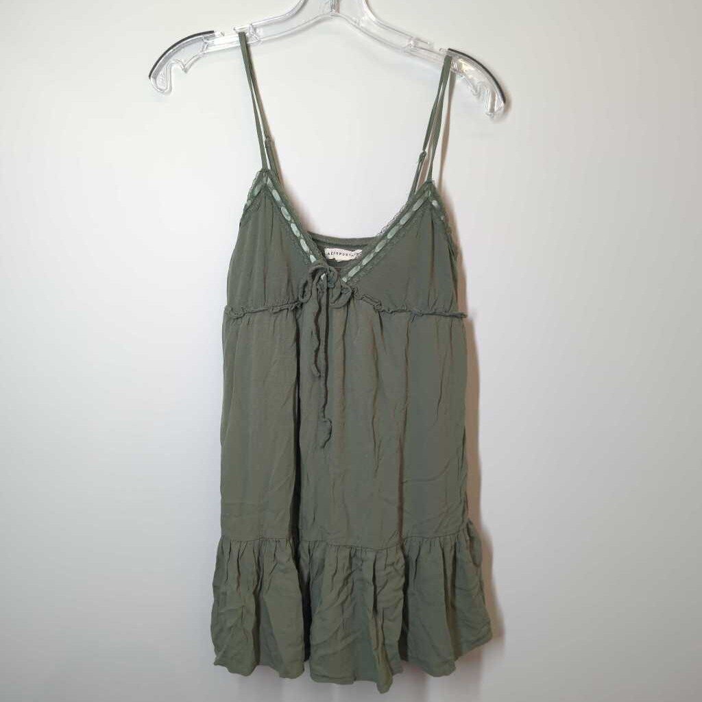 Aeropostale Dress S Green