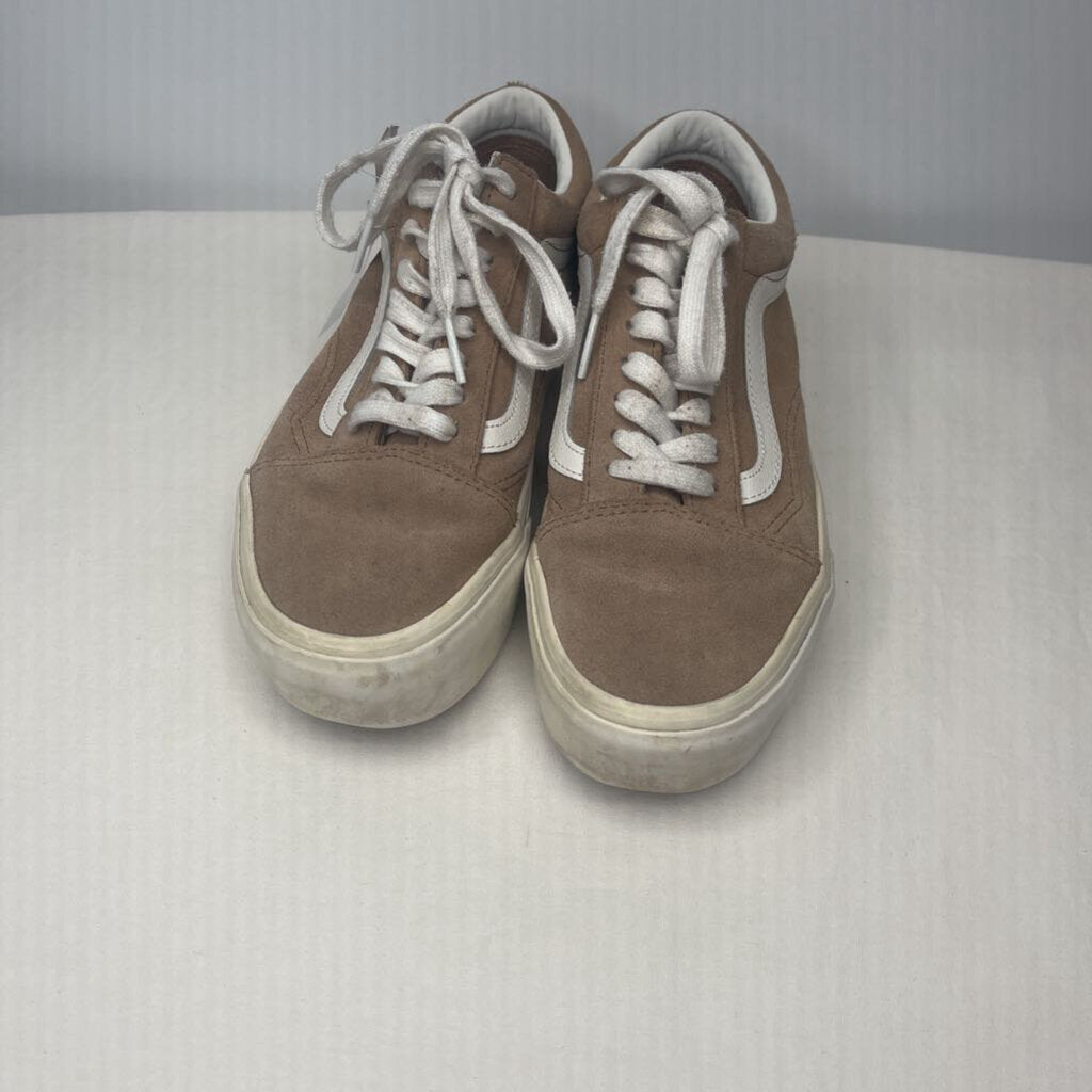 Vans Shoes 8 Tan/White