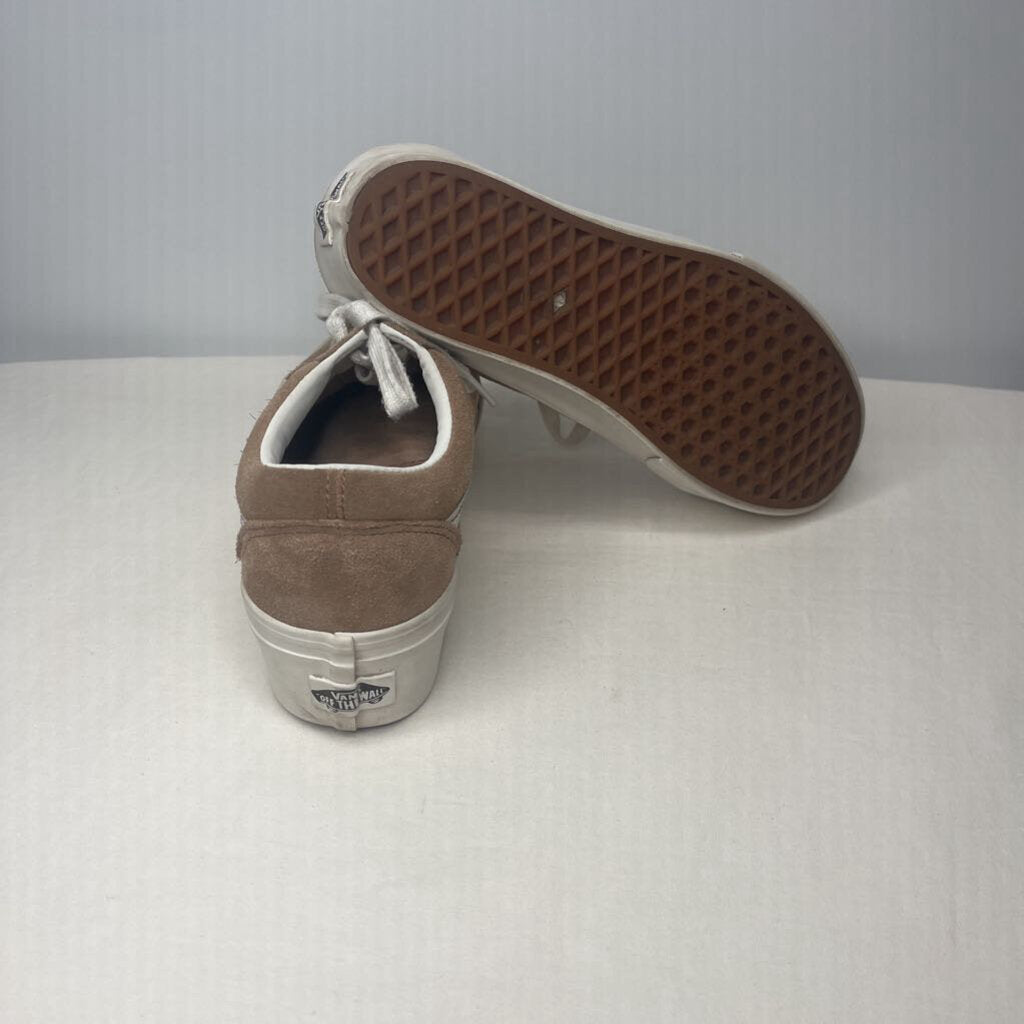 Vans Shoes 8 Tan/White
