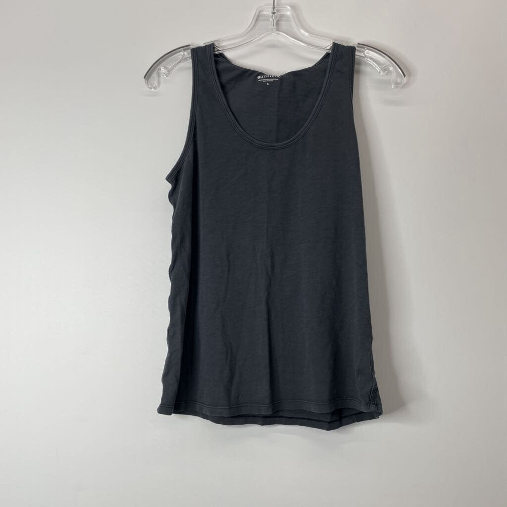 Athleta Athletic Tops S Gray
