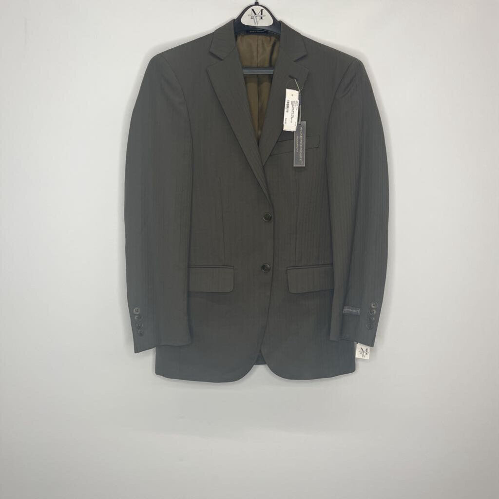 Formal Wear Men's 35 Short Green Gray