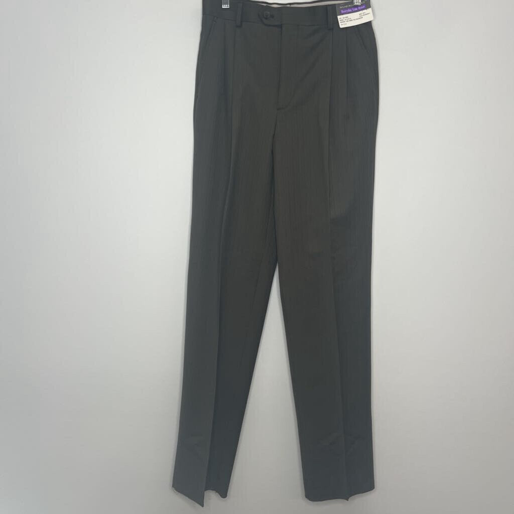 Formal Wear Men's 35 Short Green Gray