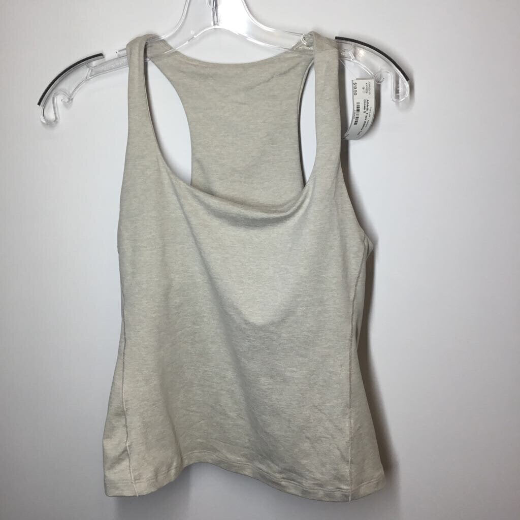 Athleta Athletic Tops S Cream