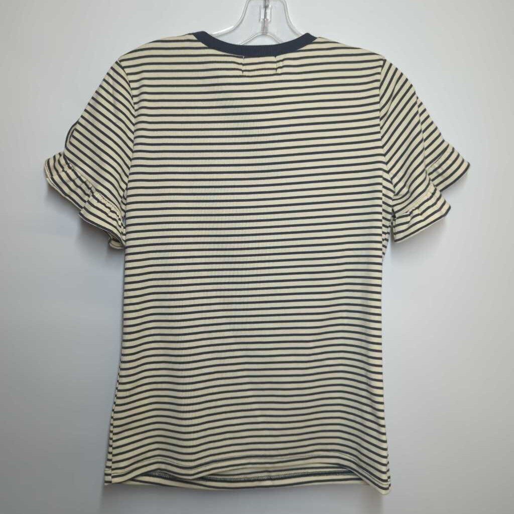 Betsey's Boutique Shop Shirt S Black/Cream