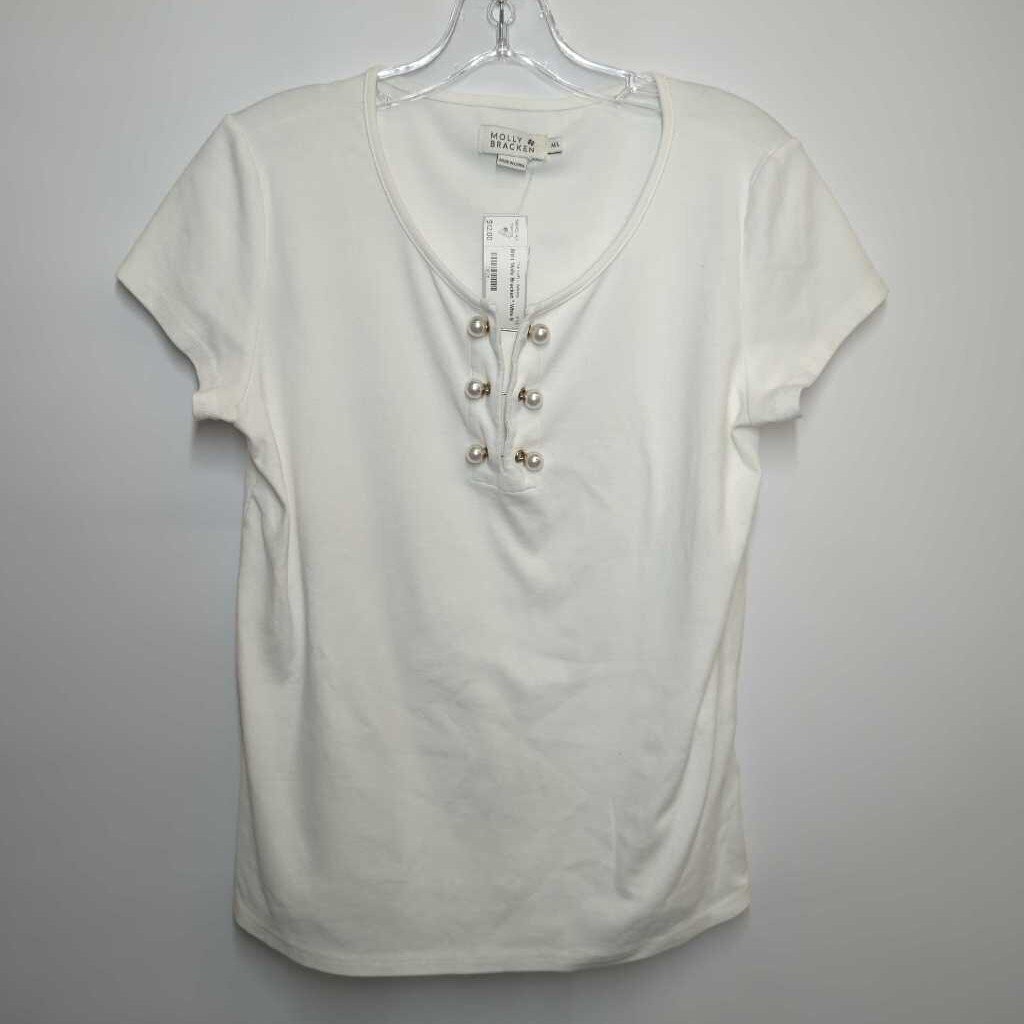 Molly Bracken Shirt M White