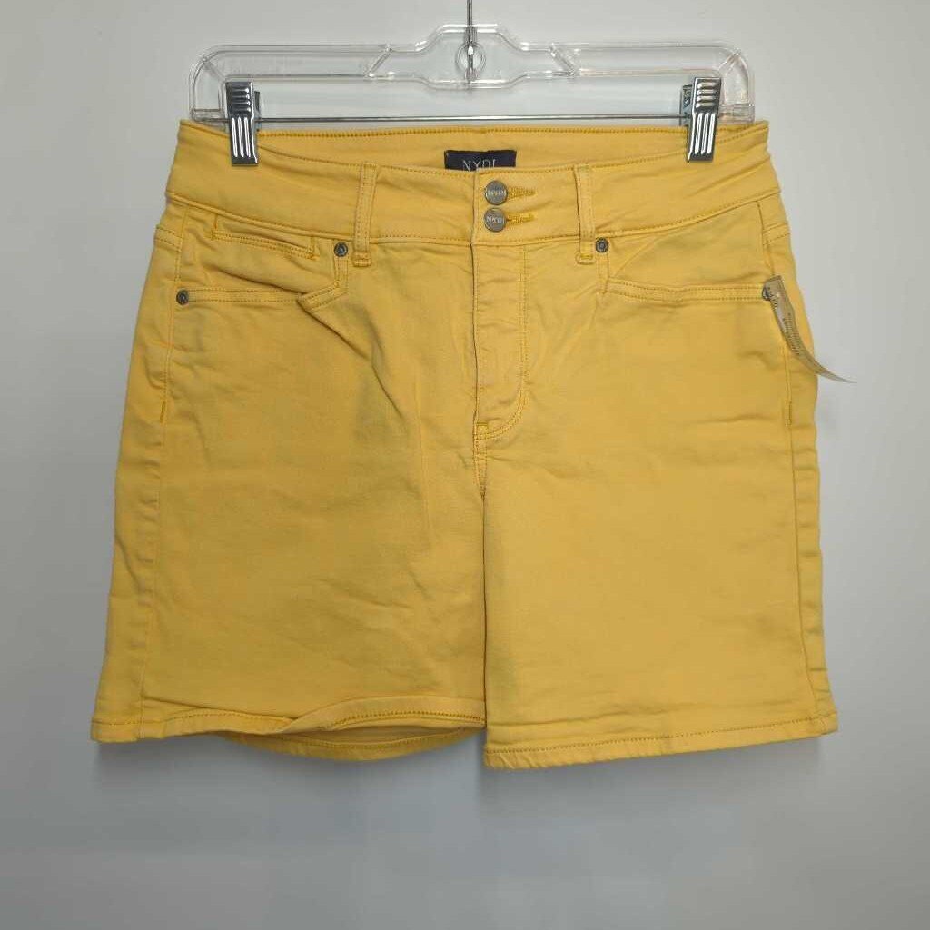 NYDJ Shorts 6/S Yellow