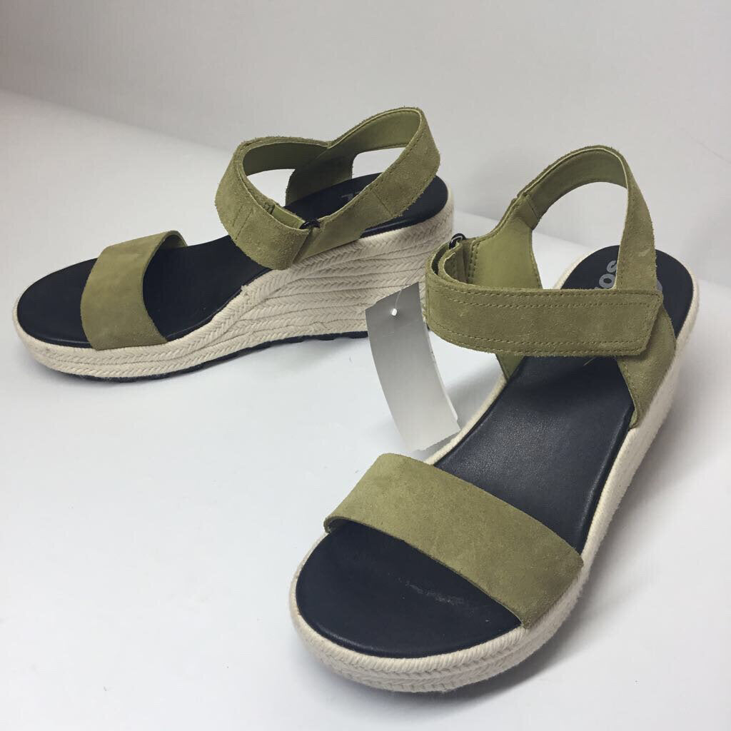 Sorel Sandals 9 Green