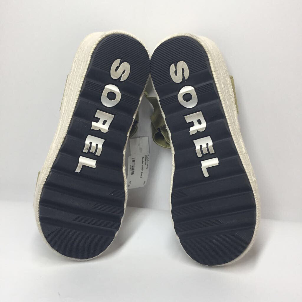 Sorel Sandals 9 Green