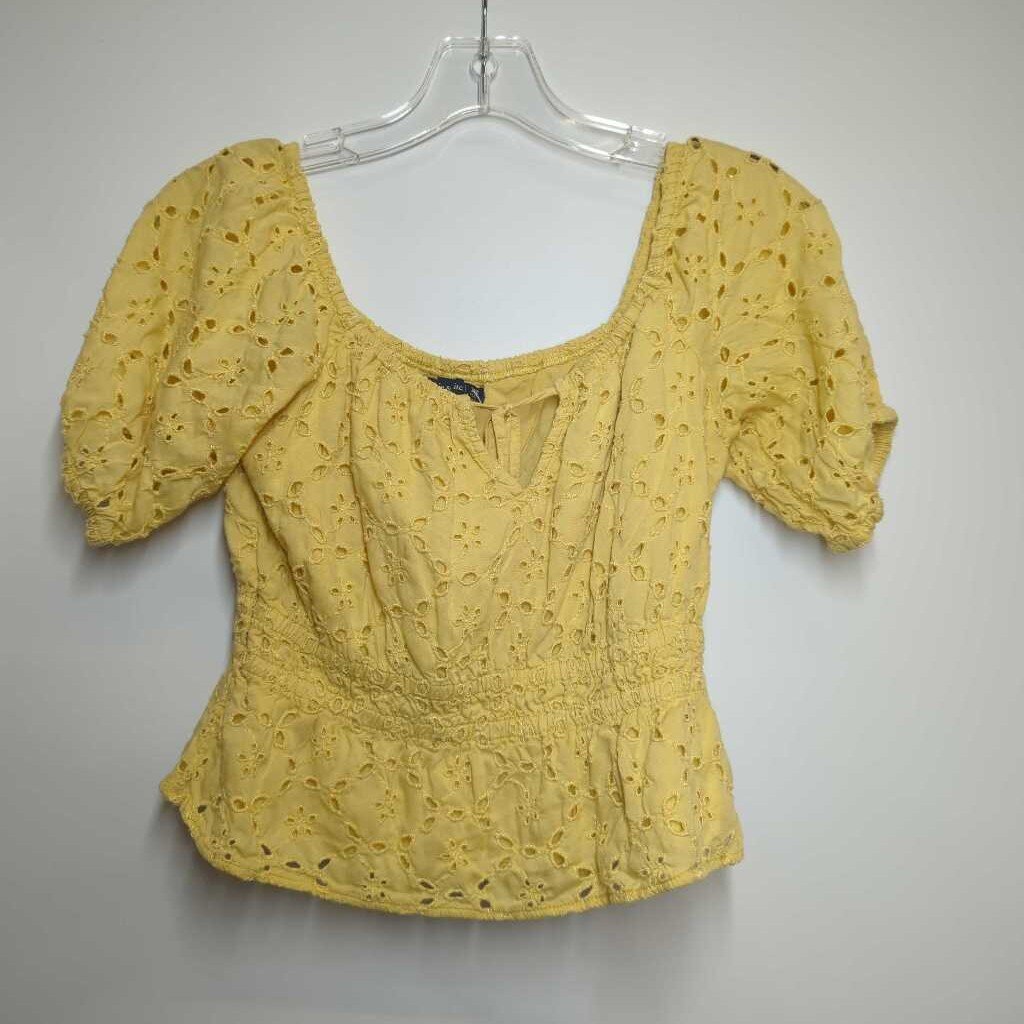 Abercrombie & Fitch Shirt XS Yellow