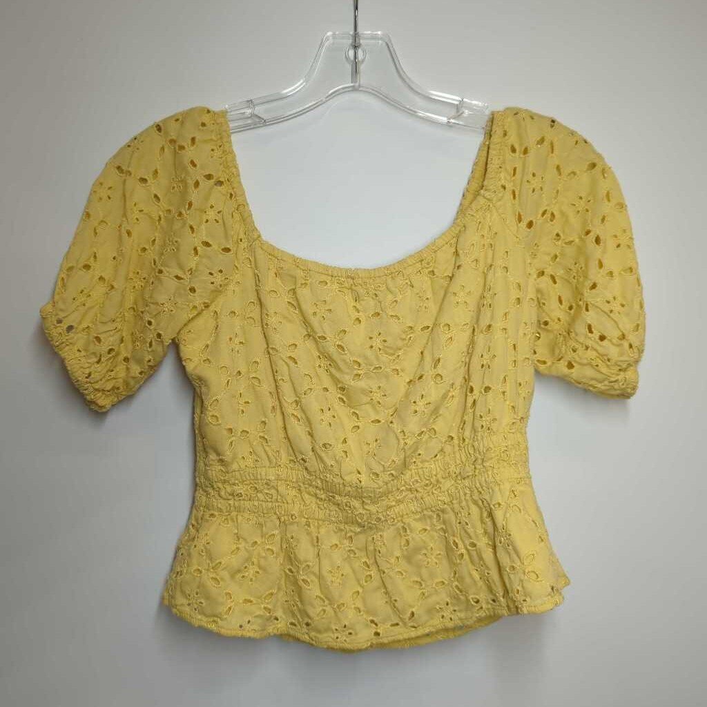 Abercrombie & Fitch Shirt XS Yellow