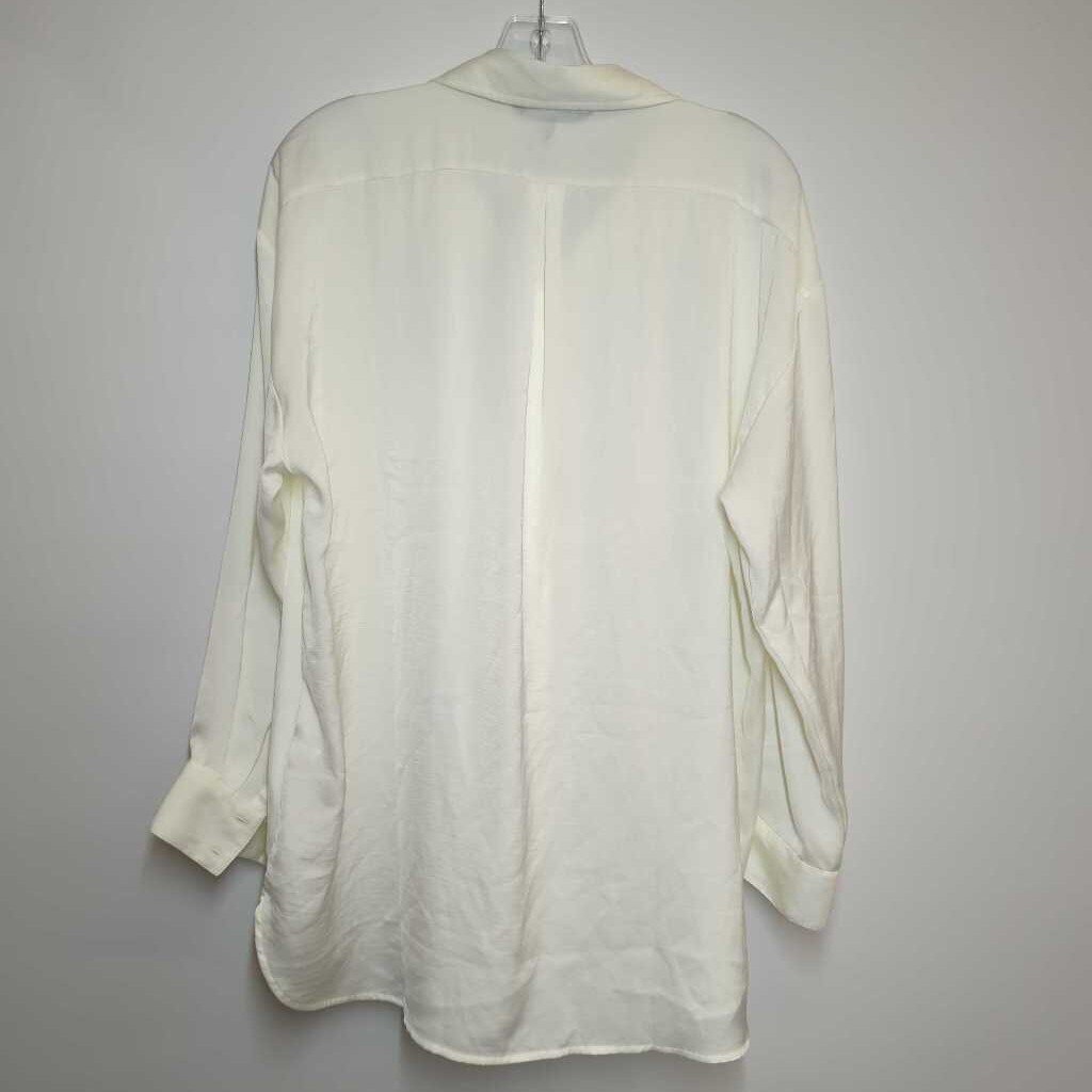 Banana Republic Long Sleeve L White