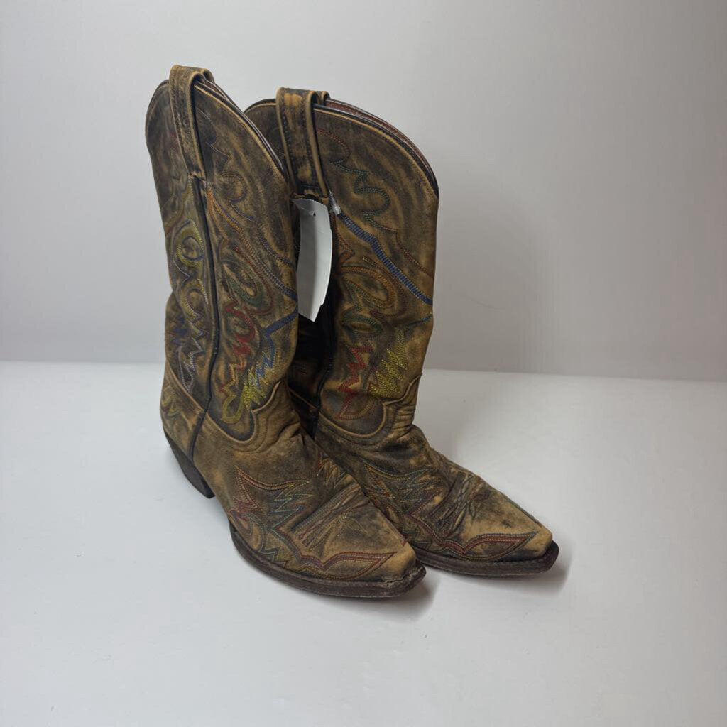 Boots 8.5 Brown/Multi