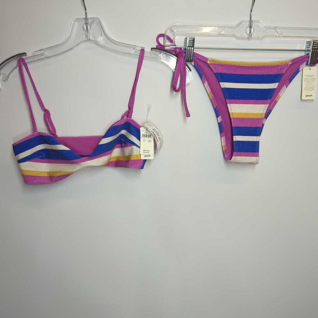 Aerie Swim Wear XS/S Blue/Purple