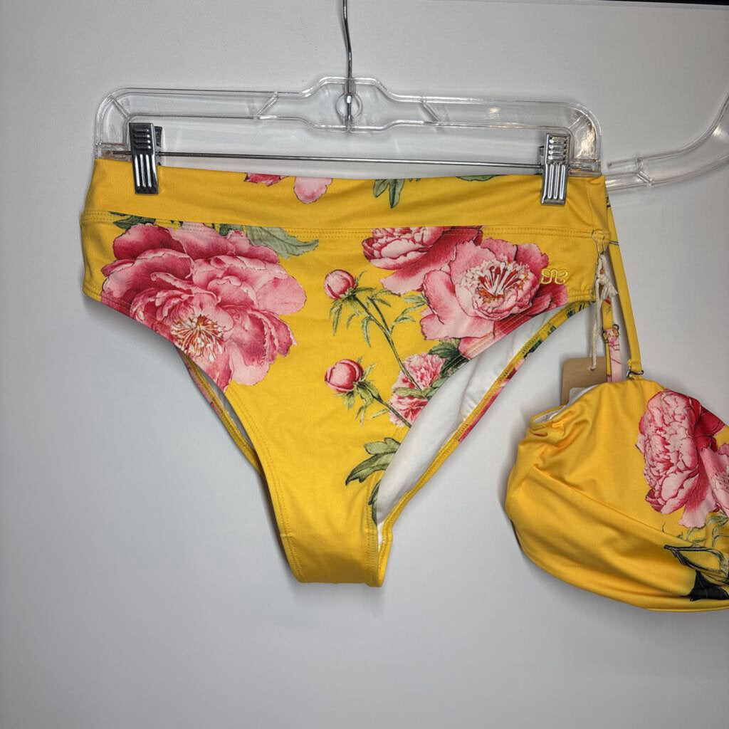 Albion Swim Wear M Yellow/Floral
