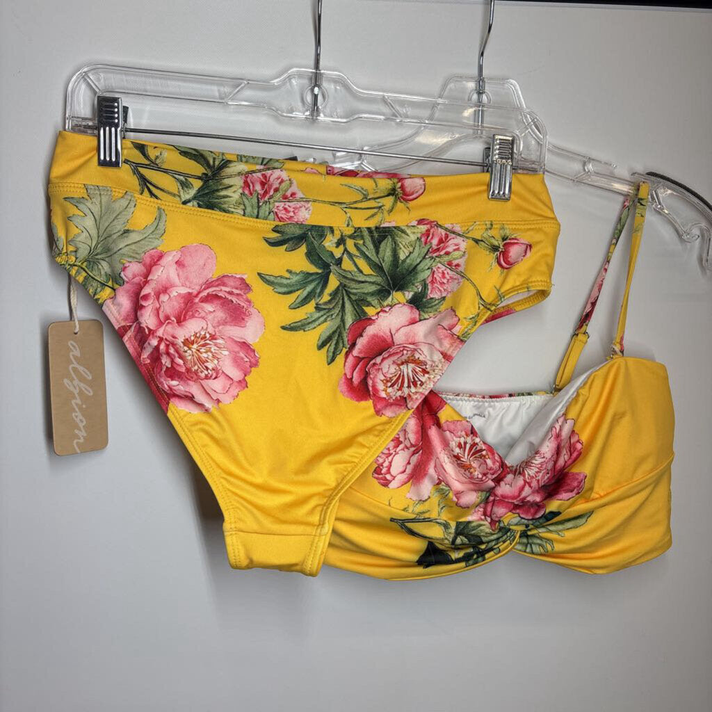 Albion Swim Wear M Yellow/Floral