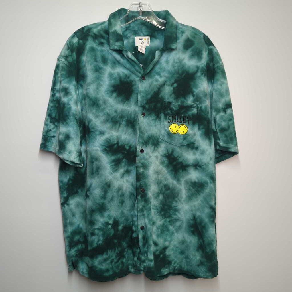 H&M Shirt Men's L Green