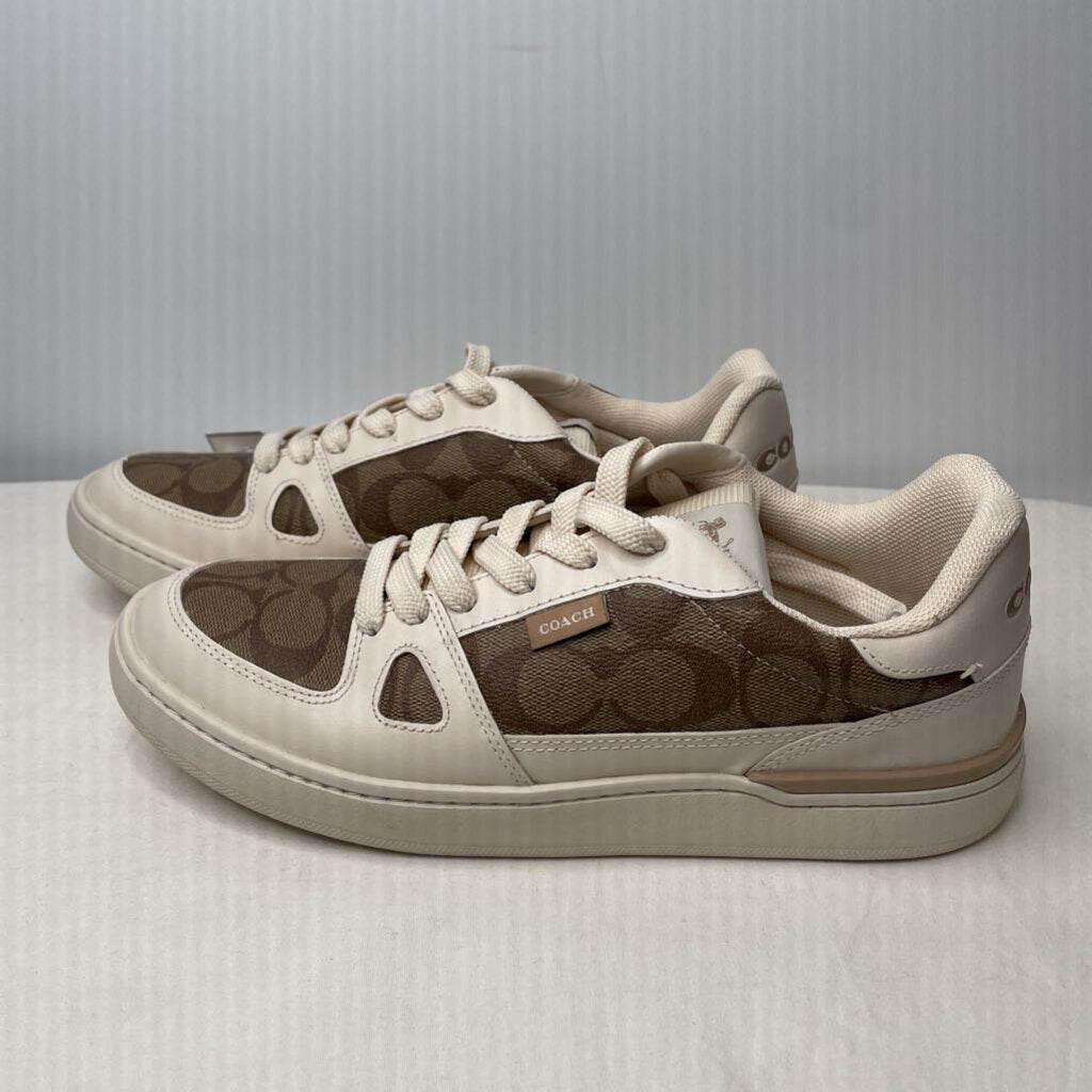 Coach Shoes 9.5 White/Brown
