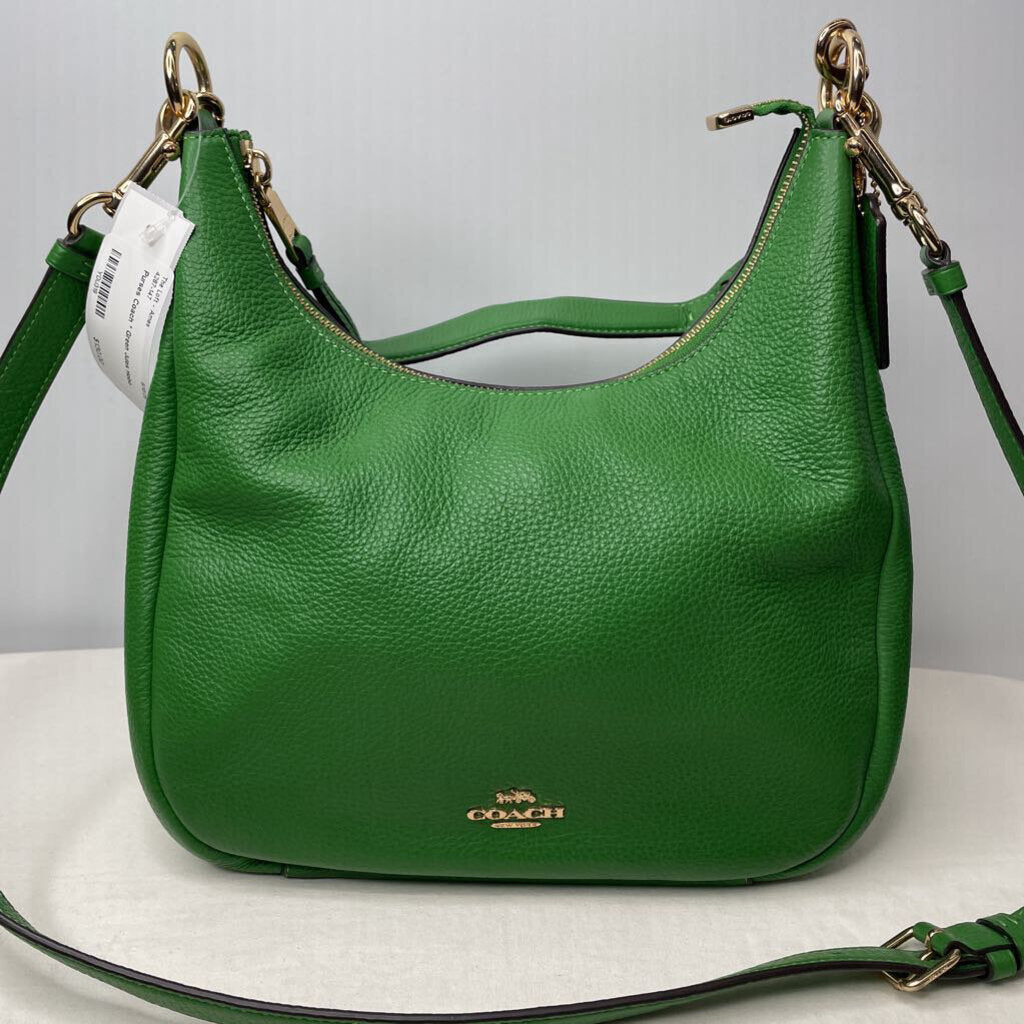 Coach Purses Jules Hobo Green