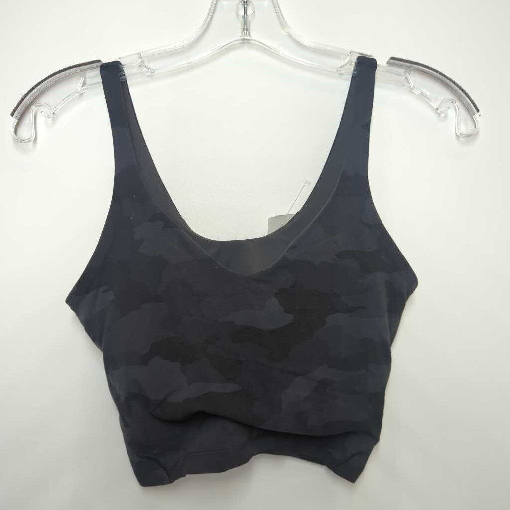 Lululemon Athletic Tops 6/S Grey/Camo