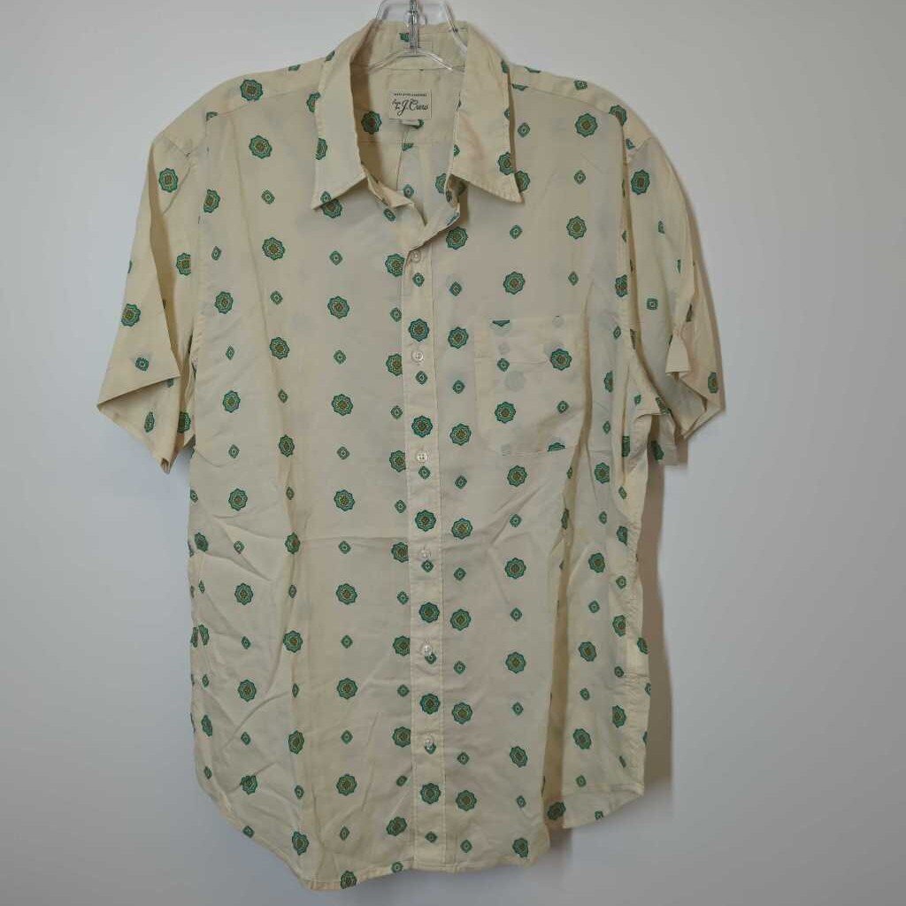 J. Crew Shirt M Khaki/Green