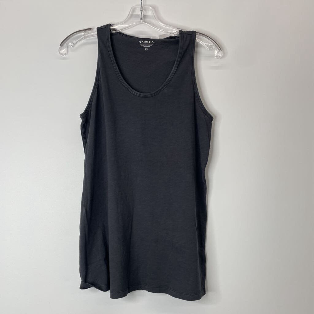 Athleta Athletic Tops S Gray