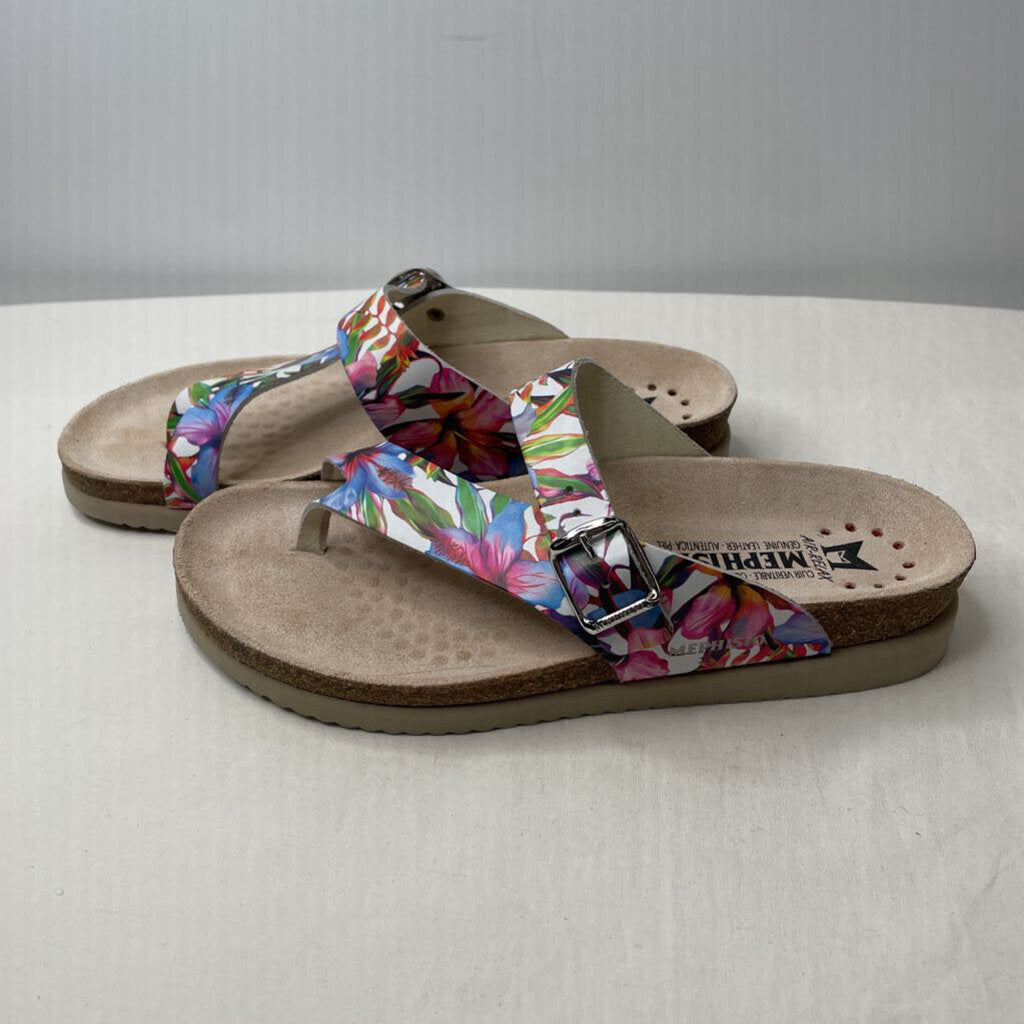 Mephisto Sandals 8 White/Floral