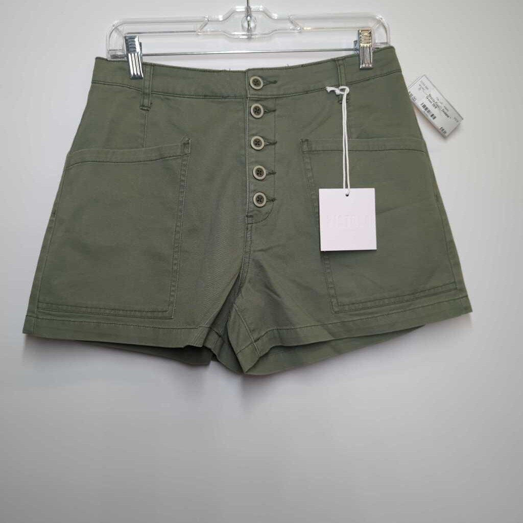 Pistola Designer Shorts 28/6 Green