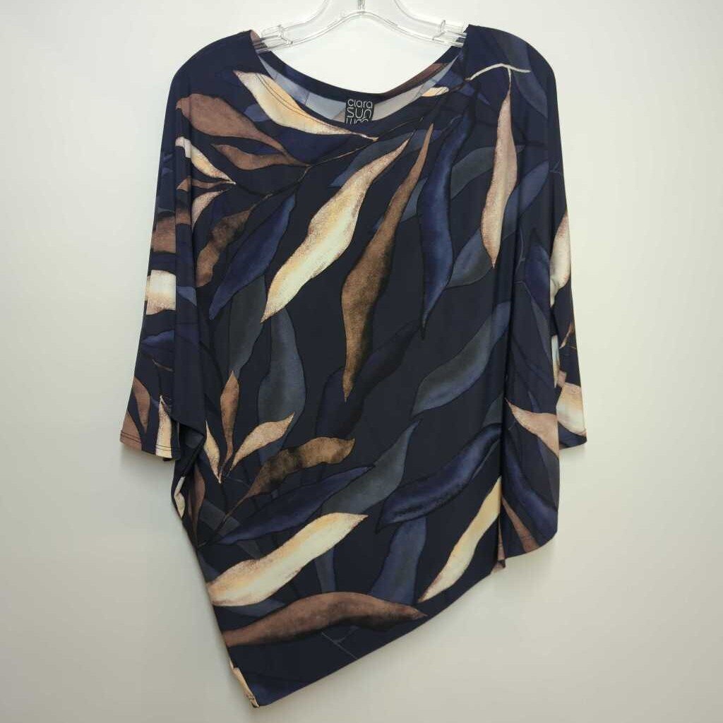 Clara Sun Woo Shirt M Blue/Brown