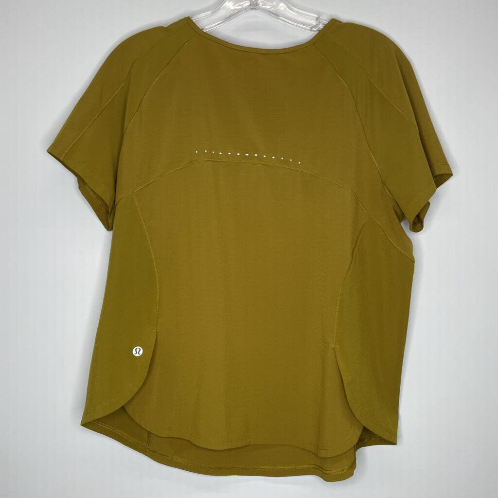 Lululemon Athletic Tops M Chartreuse