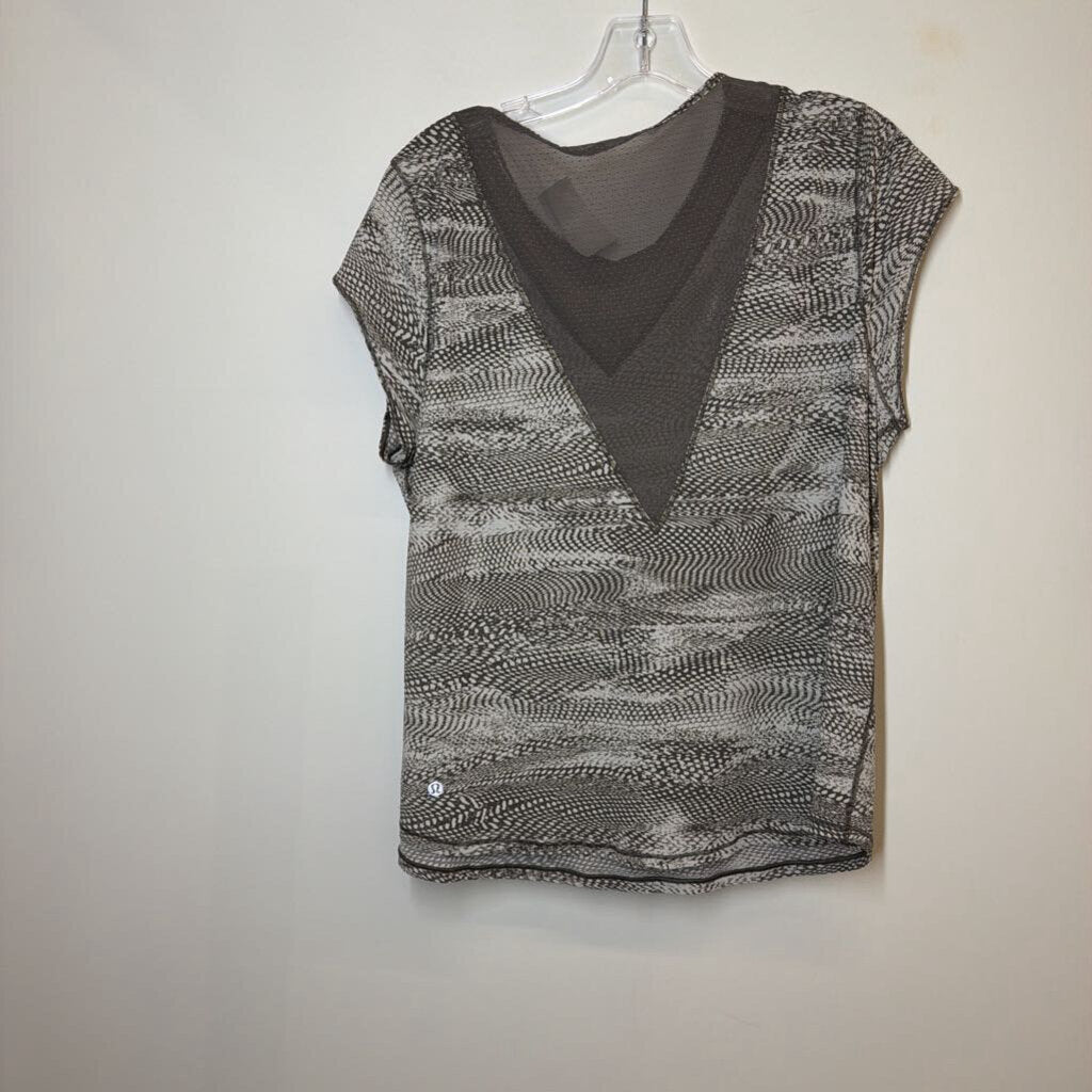 Lululemon Athletic Tops L Grey