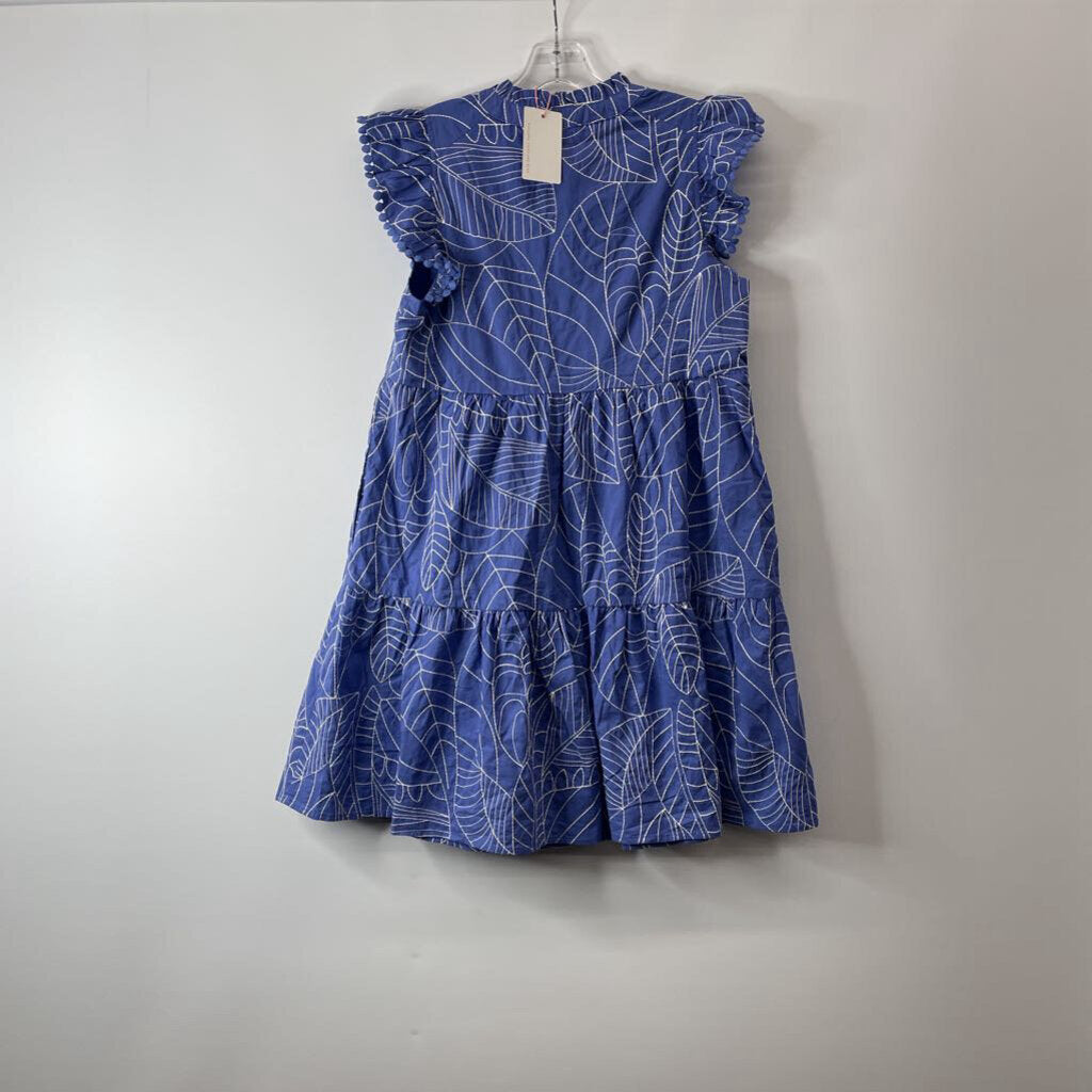 Skies are Blue Dress M Blue/White