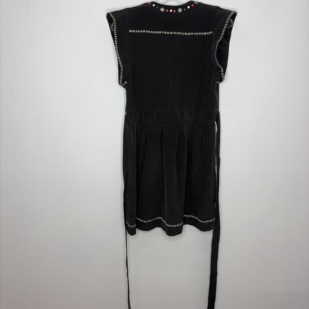 Dress M(10) Black/White/Red